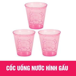 Set 3 cốc uống nước hình thú Upass