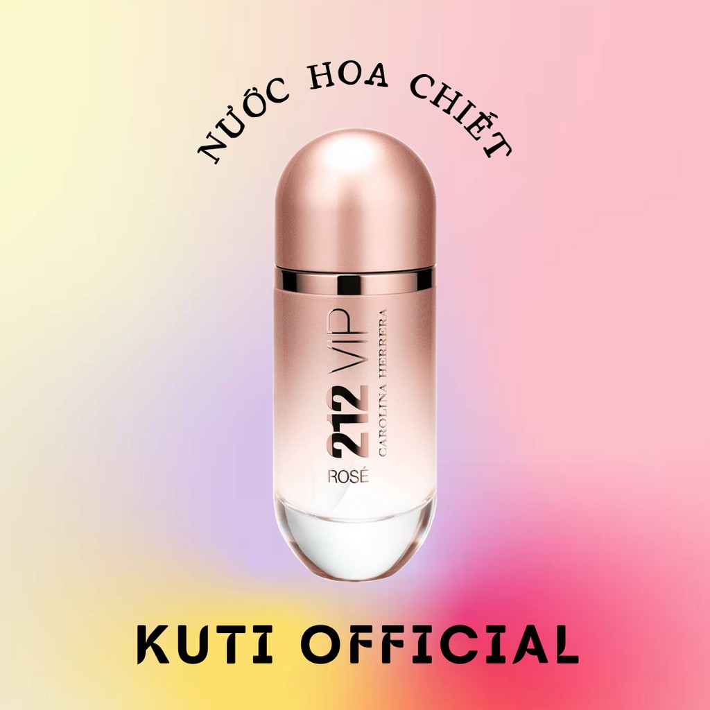 Ⓣ Ⓣ Ⓣ 🤖 Mau Thu Nước Hoa Nữ Carolina Herrera 212 VIP Rosé EDP