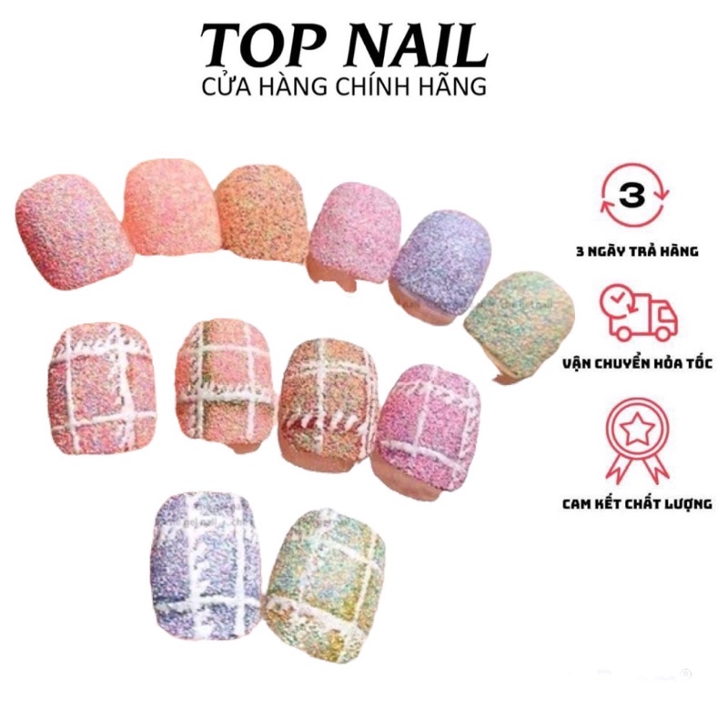Set nhũ kẻ dạ phong cách Nail Hàn,6 hũ 6 màu