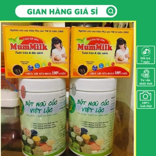 Ngũ cốc lợi sữa Việt Lộc 2h + 2 hộp cốm đông trùng [FREE SHIP]