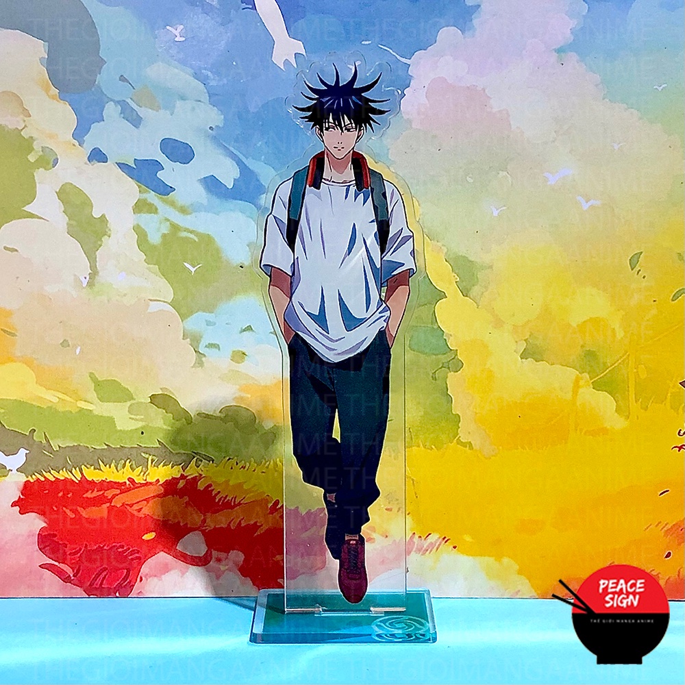 Mô hình Standee JUJUTSU KAISEN ver DẠO PHỐ Chú Thuật Hồi Chiến Tượng Acrylic Anime mica trưng bày