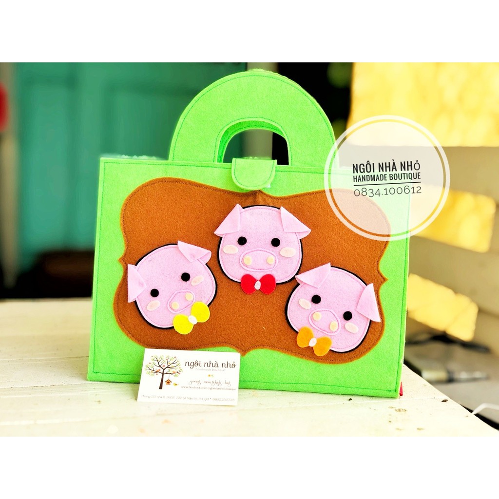 Busy bag THREE LITTLE PIGS