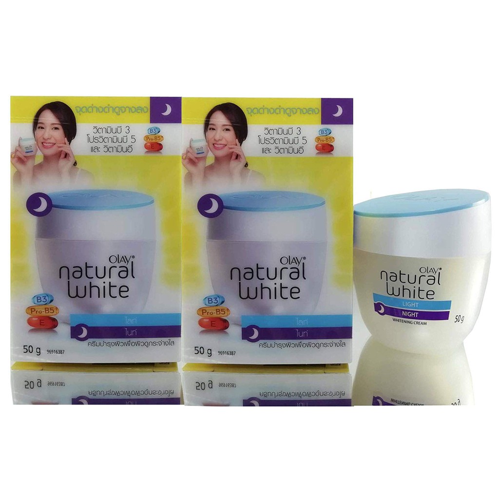 KEM DƯỠNG TRẮNG DA BAN ĐÊM OLAY NATURAL WHITE NIGHT CREAM