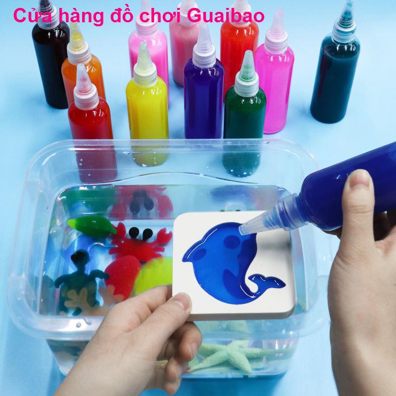 đồ sơ sinh[Stall Explosion Style] Magic Water Elf Baby Tự làm bằng tay Color Glue Stalls Nguồn Vibrato Same Style