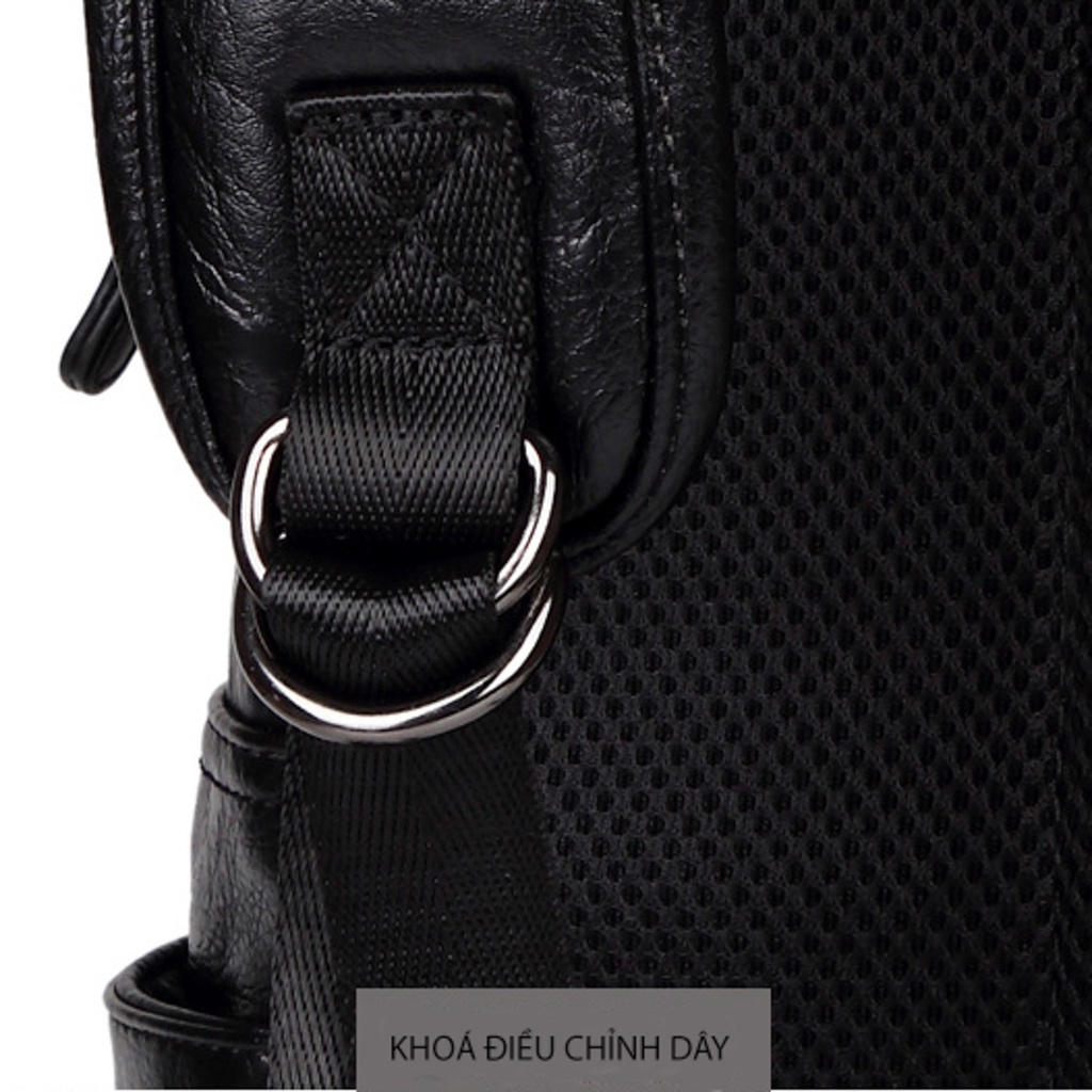 Ba lô Da Nam ATINO Chất Liệu Da PU Balo Kiểu Dáng Thời Trang BL6529