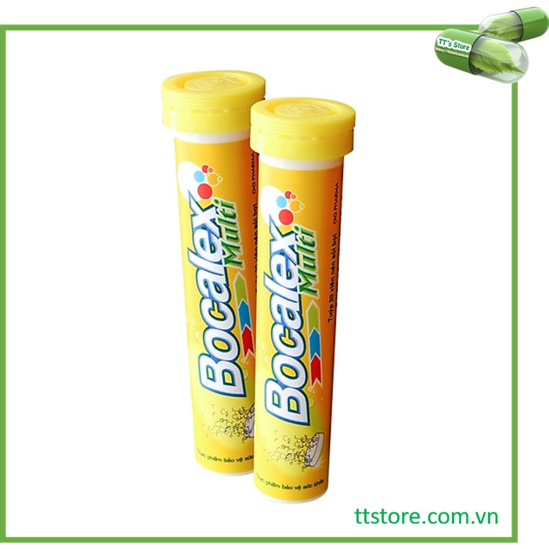 Viên sủi bocalex multi dhg tuýp 20 viên - bổ sung vitamin beroca, berroca, - ảnh sản phẩm 6