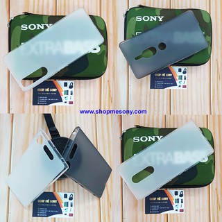 Ốp nhám chống vân tay Xperia 1 III - 5 III - 10 III -  1 II - 5 II - 10 II - Xperia 1 - Xperia 5 - Xperia 8
