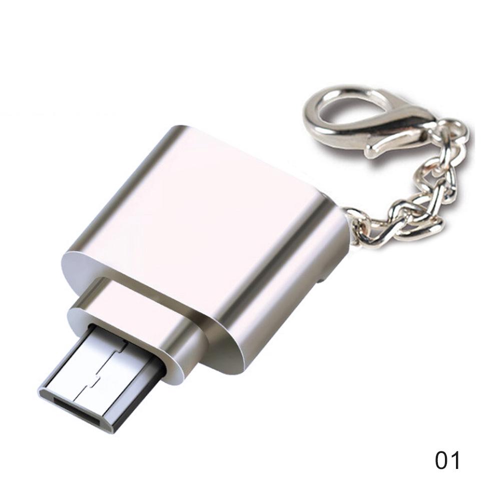 Đầu đọc thẻ mini cầm tay USB Micro SD TF Bộ nhớ thẻ nhớ OTG Adaptor USB 3.1 Đầu đọc thẻ