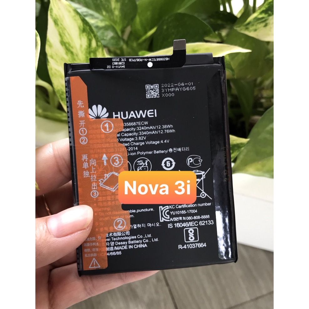 Pin Huawei Nova 2i / Nova 3i / P30 lite / Y7 pro 2019 / HB356687ECW Pin Zin dung lượng 3340 mAh