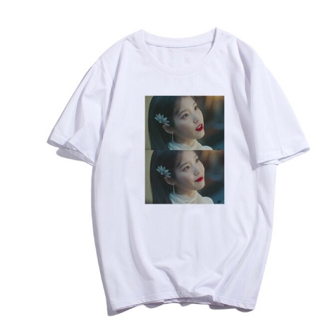 Áo thun nam nữ IU vải cotton mềm mịn thoáng mát - Shop Áo in hình thần tượng đẹp lung linh