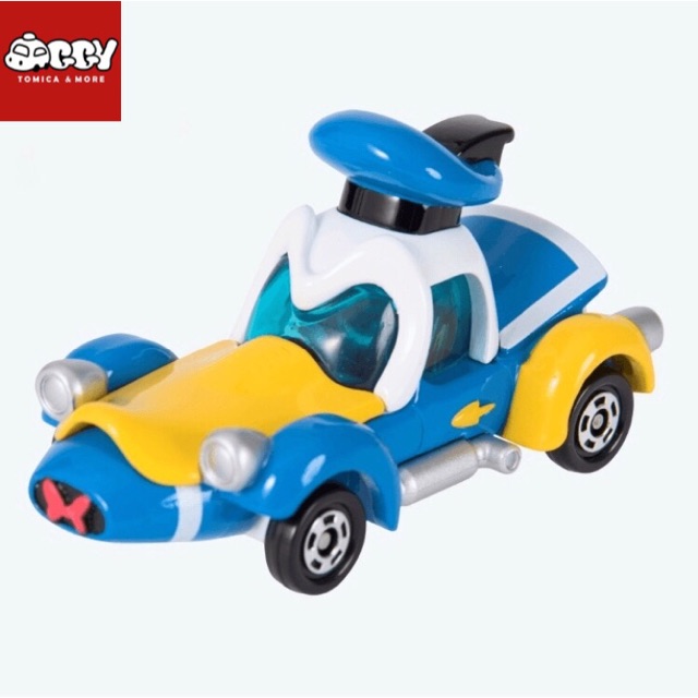 Xe mô hình Disney Tomica Donald Racing