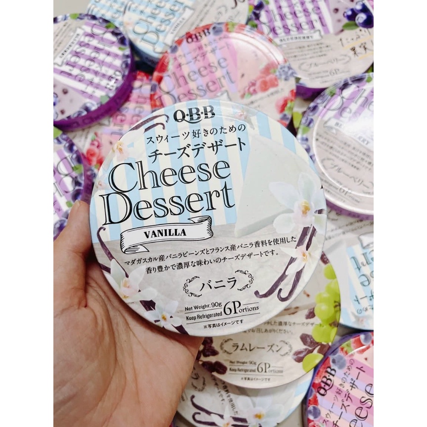 Phomai QBB Nhật Bản 90G Phomai Hoa Quả Xay Nhuyễn Không Đường Bổ Sung Canxi Đạm Chất Béo Cho Bé Ăn Dặm Tiêu Hóa