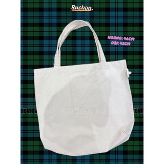 Túi vải canvas tote ruchan