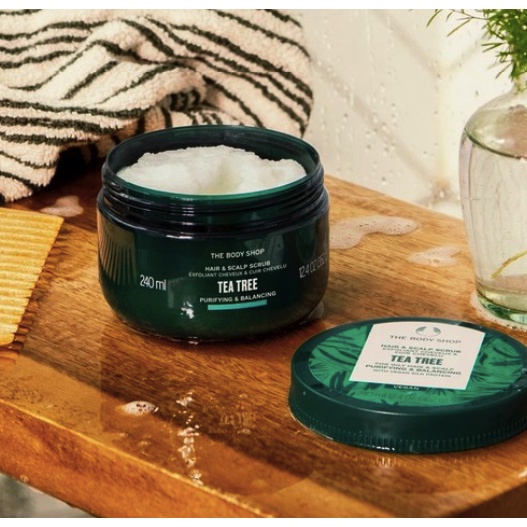 Tẩy da chết tóc Hair scrub The body shop