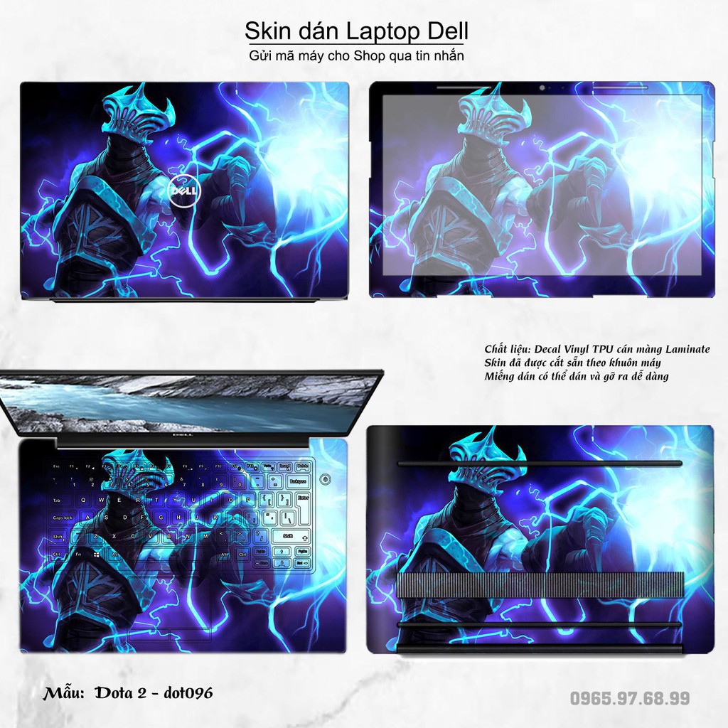 Skin dán Laptop Dell in hình Dota 2 nhiều mẫu 16 (inbox mã máy cho Shop)