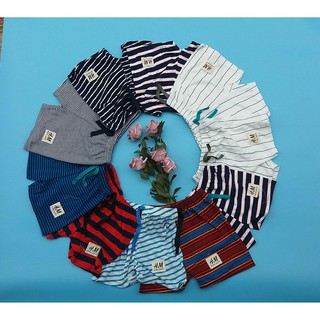 Set 10 quần đùi cotton bé trai