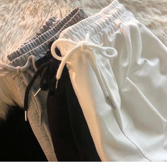 Quần Short Thể Thao Phản Quang Ống Rộng Thời Trang Mùa Hè Hàn Quốc 2022 Dành Cho Nữ