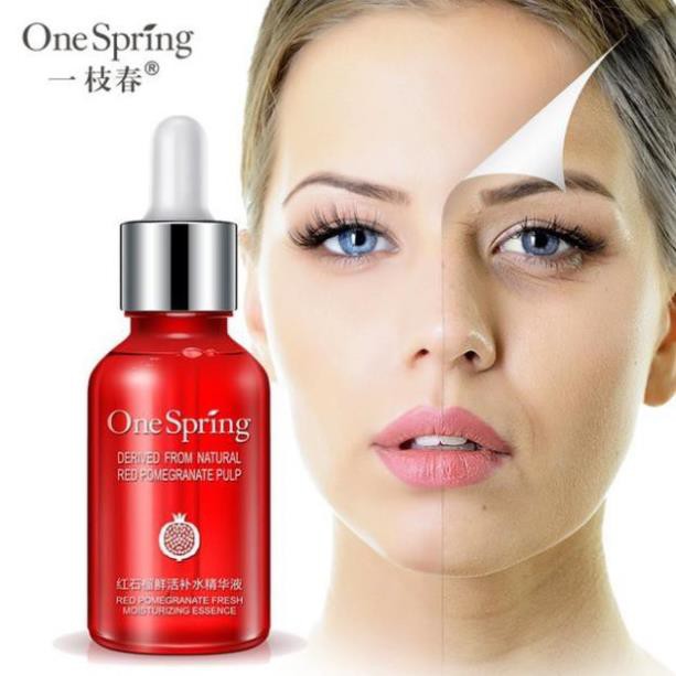 [Mẫu mới]Tinh chất serum chiết xuất lựu đỏ One Spring tái tạo da, trẻ hoa làn da giúp da trắng sáng mịn màng -LD12-A03T1
