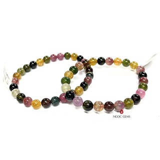 Vòng Tourmaline 6mm Tốt cho Sức Khỏe - Ngọc Gems