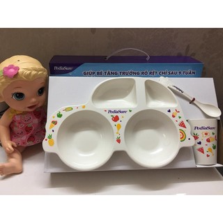 Bộ dụng cụ ăn cho bé quà khuyến mãi PidiaSure