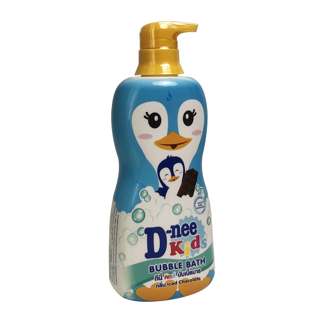 [HÀNG CHÍNH HÃNG] Tắm Gội Cho Bé Dnee Kids Bubble Bath Iced Chocolate Hương Socola Thái Lan 400ml