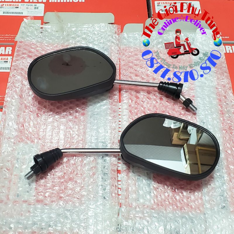 Kính Spark - Kính chiếu hậu Spark zin chính hãng Yamaha Thái Lan - 5YP-F6290-00/ 5YP-F6280-00