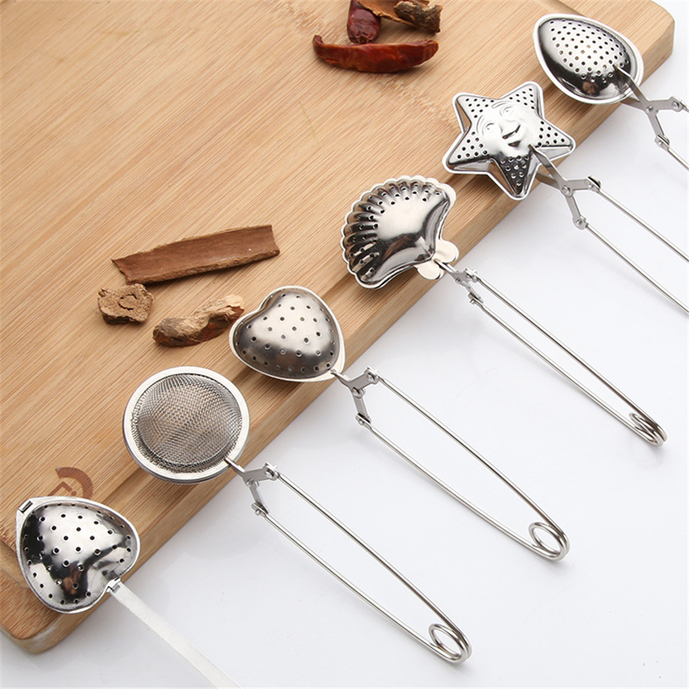 Dụng cụ lọc trà chất liệu thép không gỉ hình dáng ngộ nghĩnh