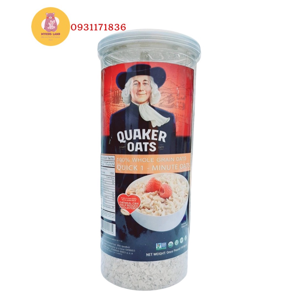 Yến mạch Quaker Oats ( Date 2024 )
