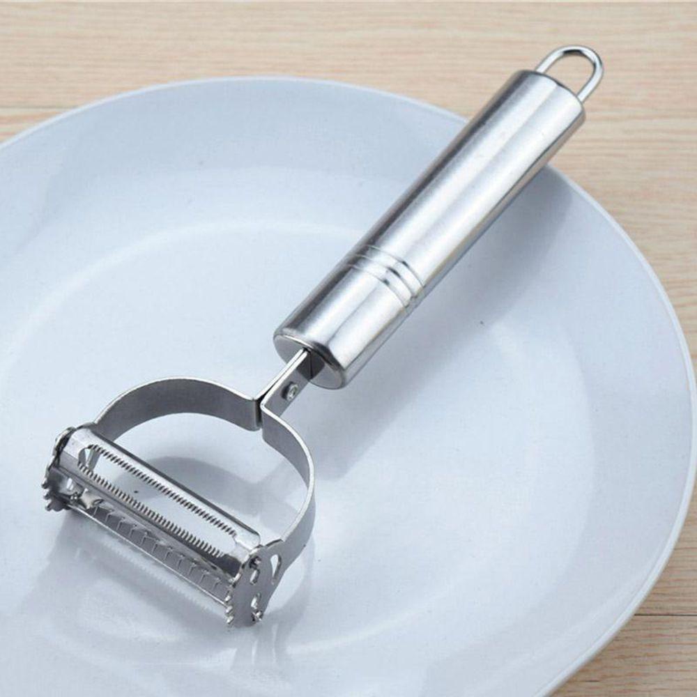 AUGUSTINA Dụng Cụ Bào Vỏ Củ Quả Đa Năng 2 Trong 1 Bằng Thép Không Gỉ