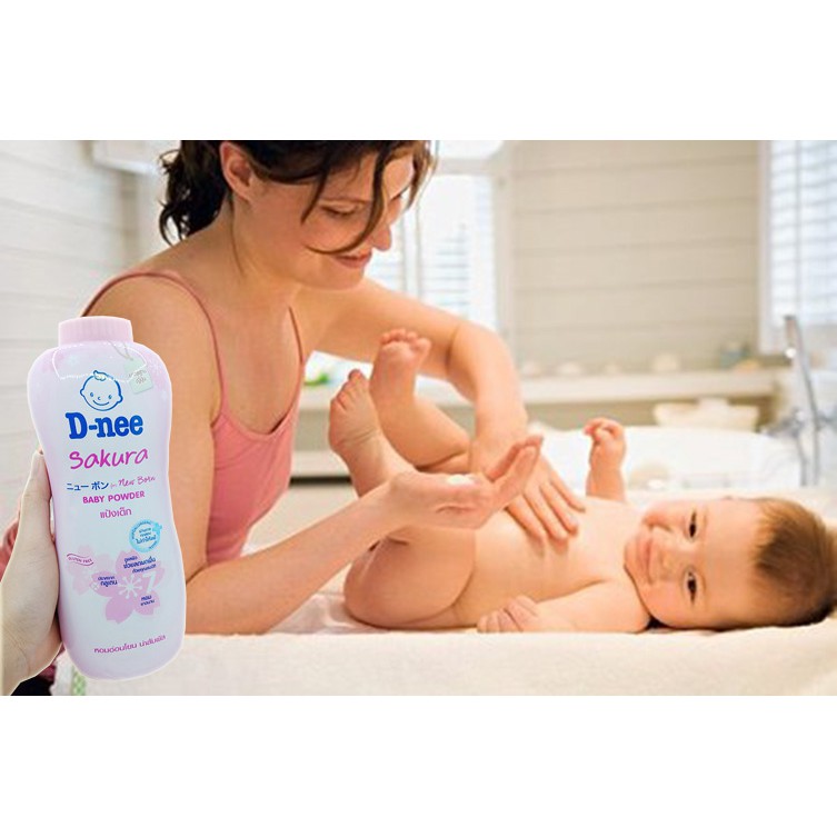 Phấn Rôm Thơm D-Nee Cho Bé Từ 0-4 Tuổi 400g - Thái Lan - ngẫu nhiên