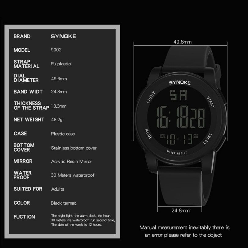 [Baywellfashion]Đồng hồ điện tử đa năng chống nước 30m kiểu dáng thể thao | BigBuy360 - bigbuy360.vn