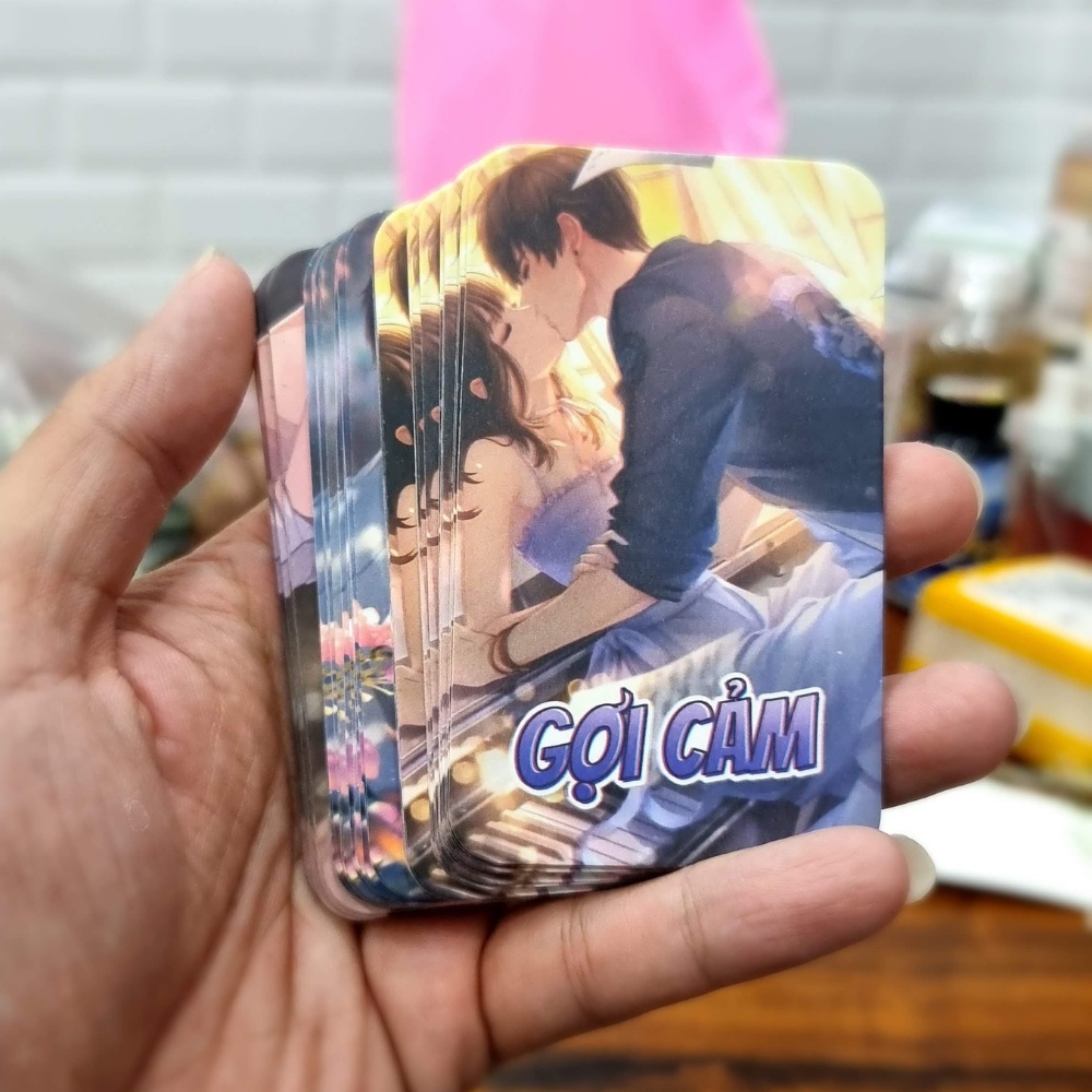 Combo Bộ Bài Cặp Đôi CUMIN - Bộ bài drinking game Dạo Đầu cho cặp đôi hẹn hò 51 lá 1 đêm từ A tới Á- Chú Chim Sẽ