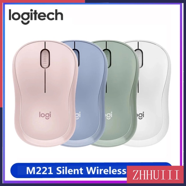 Chuột không dây Logitech M221 3 Nút 1000dpi Kèm Thiết Bị Thu Tín Hiệu 2.4ghz