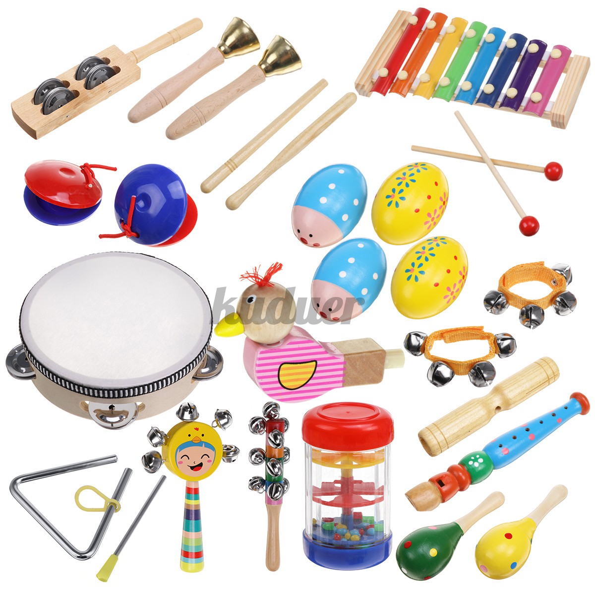 Bộ 27 Nhạc Cụ Đồ Chơi Cho Bé