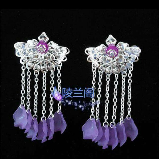 Cài tóc cổ trang đôi