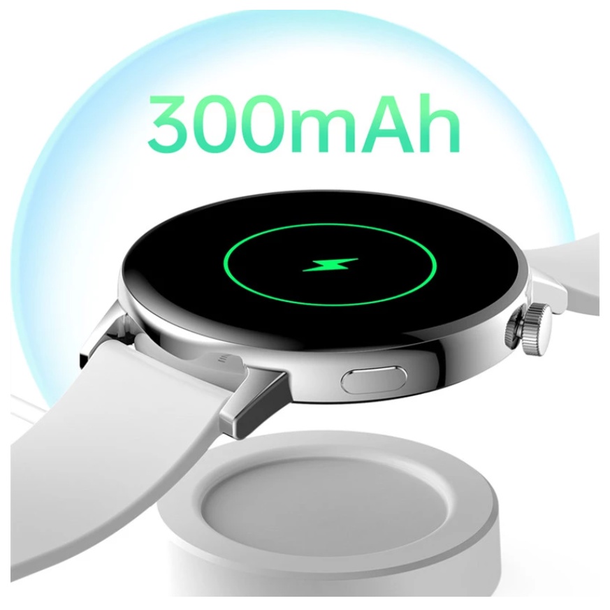 Đồng hồ thông minh nghe gọi GT3 mini, sạc không dây theo dõi sức khỏe dành cho nữ và nam