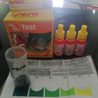 Test Sera đo khí độc NH3 trong nước của Đức