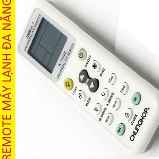 REMOTE MÁY LẠNH ĐA NĂNG CHUNGHOP K-1028E - ĐIỀU KHIỂN ĐIỀU HÒA