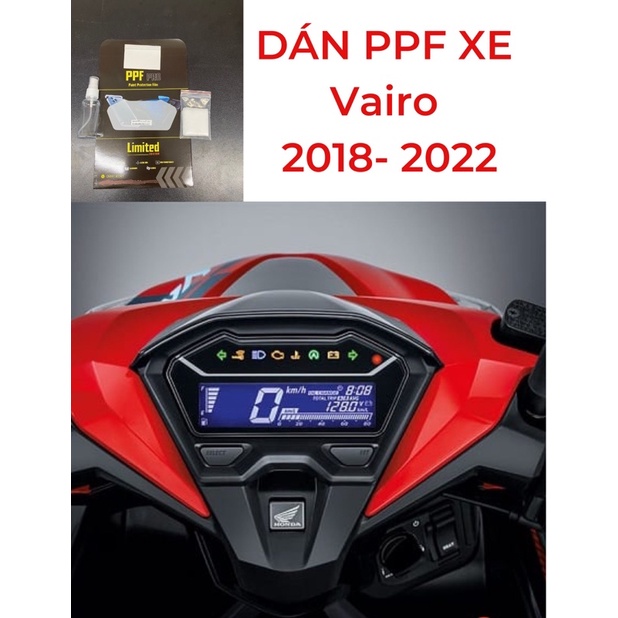 Miếng dán Film PPF dán mặt đồng hồ xe Vario 2018 – 2022