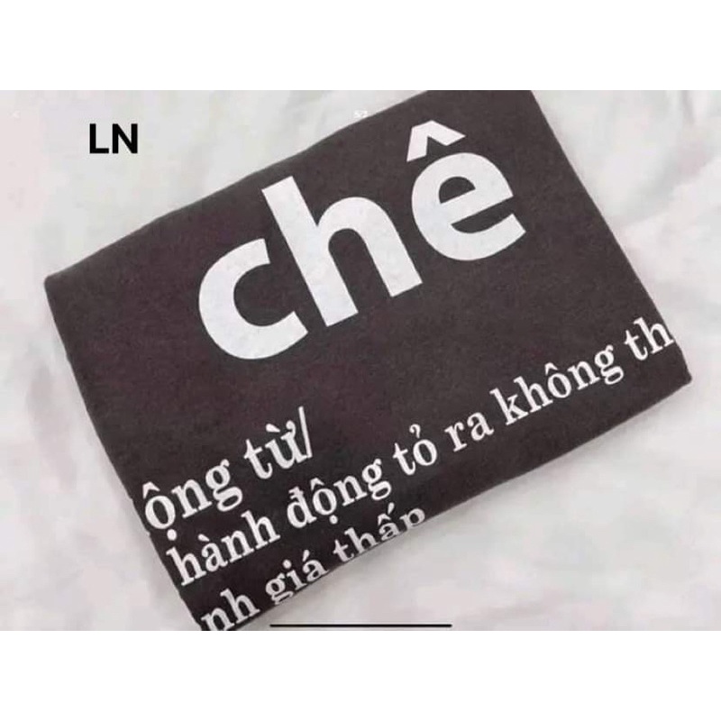 Áo phông CHê nhiều chữ LN12