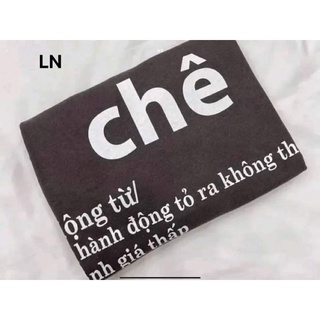 Áo phông CHê nhiều chữ LN12