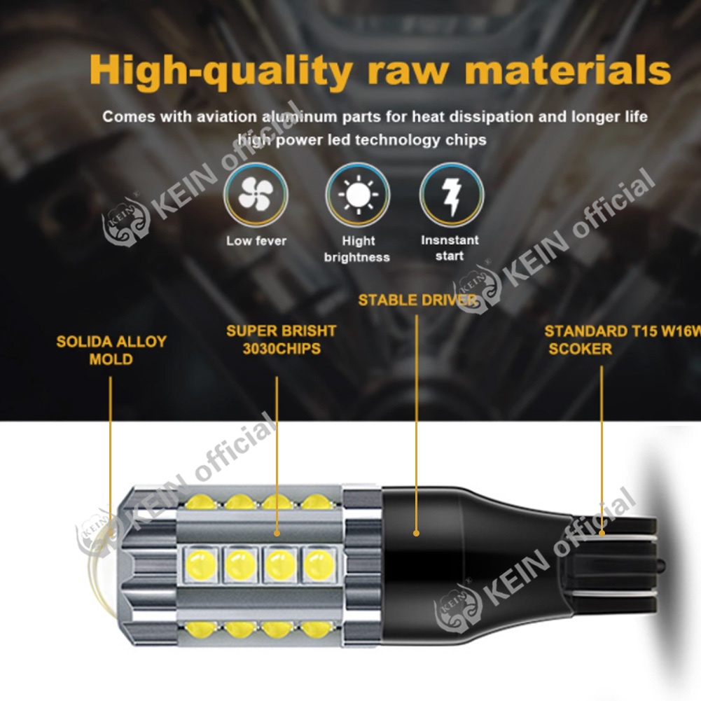 2 Đèn led phanh xe hơi T15 W16W 23smd 3030 7440 7443 1156 1157 Ba15S Ba15D S25 Led 921 912
