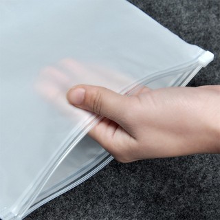 [SỈ]Túi khóa zip không thấm nước đựng đồ làm từ polyester lụa mờ S29.25-T62019