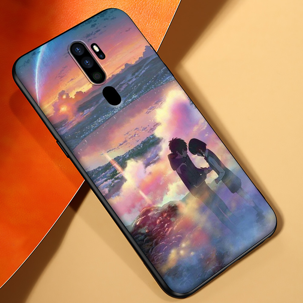 Realme 8 Pro C11 C20 C21 V15 X50 GT NEO Narzo 30A 5G TPU Soft Silicone Case Casing Cover UJ130 Your name anime Animation