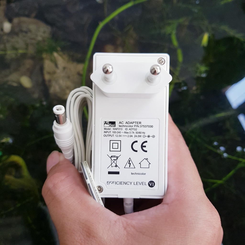 Bộ Nguồn Sạc 12V2A Chính Hãng Cho Máy MassageCủ Sạc Cho gối massage Hồng Ngoại