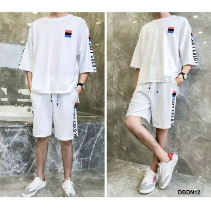 Bộ đồ thể thao nam, Đồ bộ mặc hè chất thun lạnh thoáng mát co giãn 4 chiều