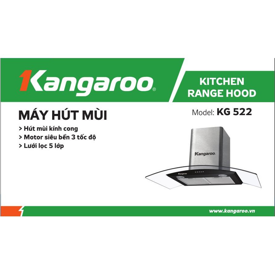 Máy hút mùi Kangaroo KG522