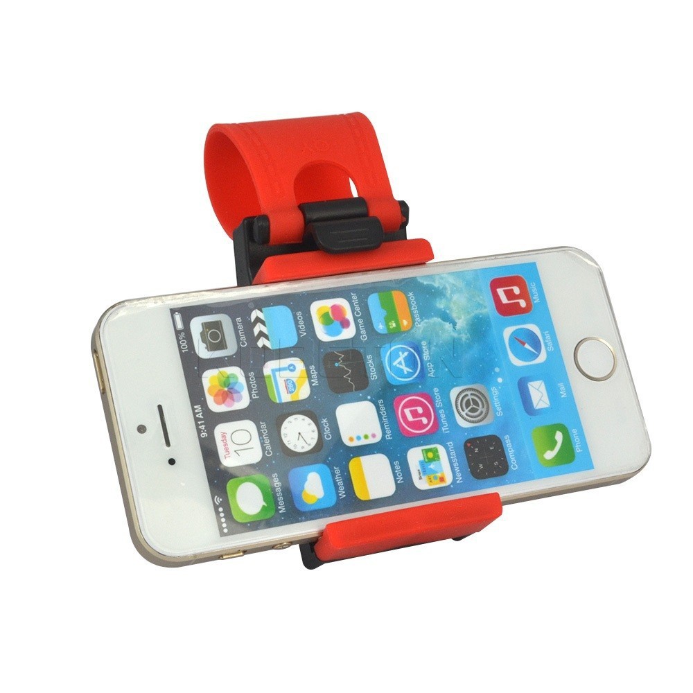 Dụng cụ giữ điện thoại Universal để treo trên vô lăng lái xe