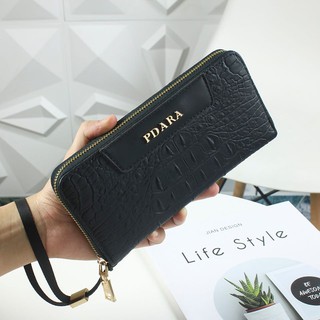 Ví cầm tay nam dáng đẹp vân cá sấu mã pd03