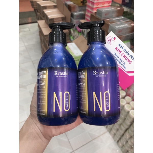 Dầu gội khử vàng Krastin No Yellow 280ml